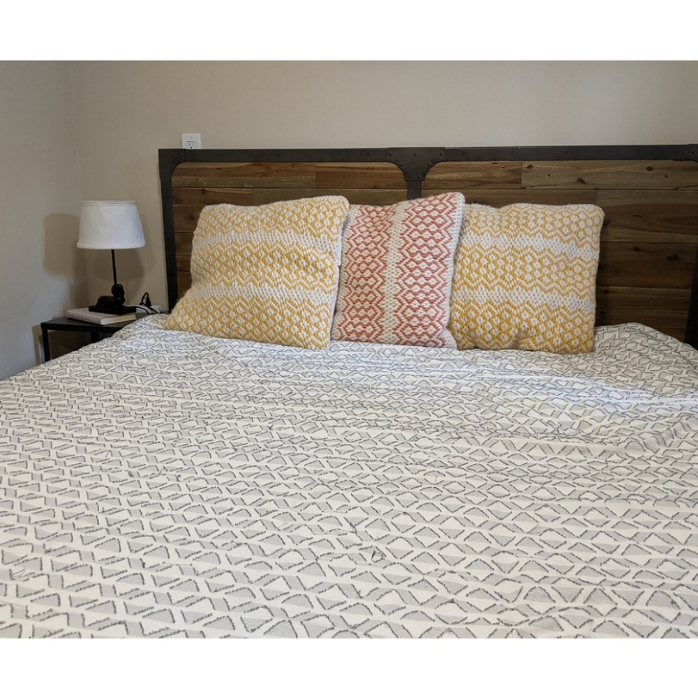 2 Yellow only- Decorative Wool-like Throw Pillows